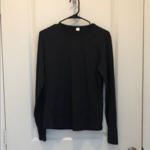 Elegant Black Long Sleeve Top